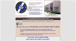Desktop Screenshot of 4transcriptpaper.com